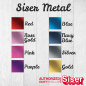Mobile Preview: Flexfolie Siser Metal DIN A4 (21x30cm)