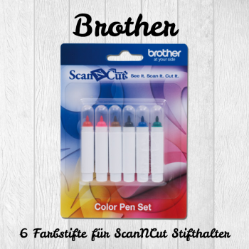 6 Farbstifte für ScanNCut Stifthalter