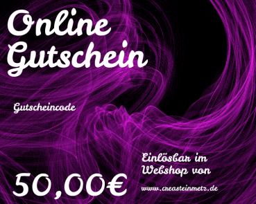 Digitaler Onlineshop-Gutschein 50,00€