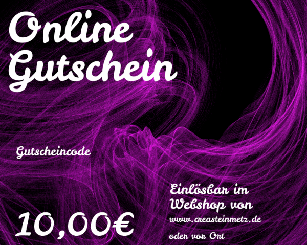 Digitaler Onlineshop-Gutschein 10,00€